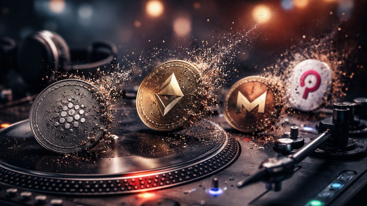 La música está dejando de sonar para muchas criptomonedas