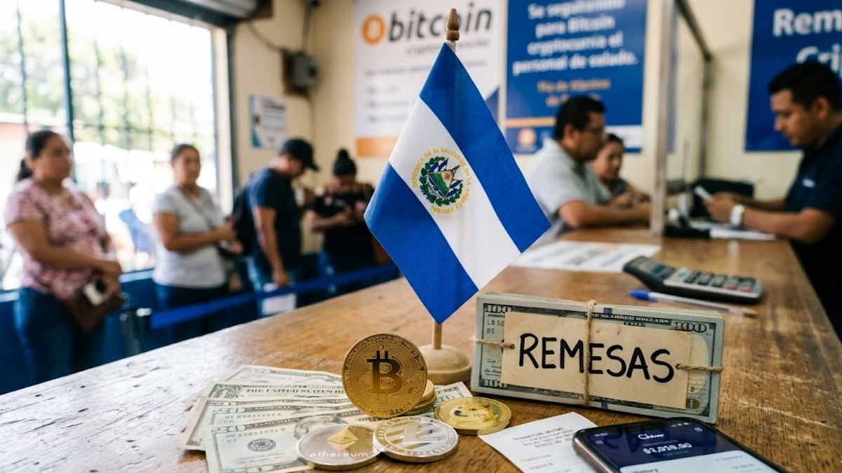 Remesas con Bitcoin y criptomonedas a El Salvador crecen un 45%