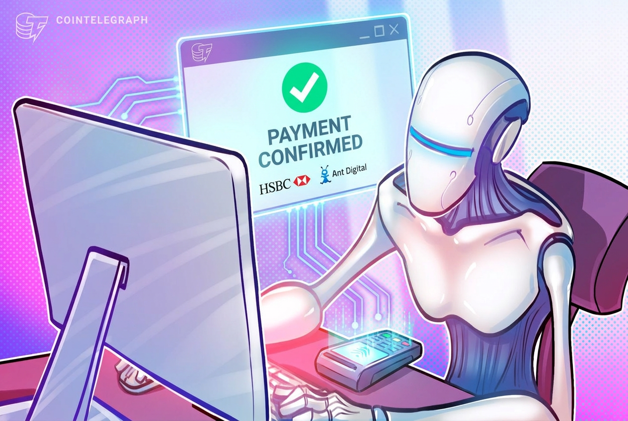 HSBC y Ant Digital prueban pagos AI con depósitos tokenizados