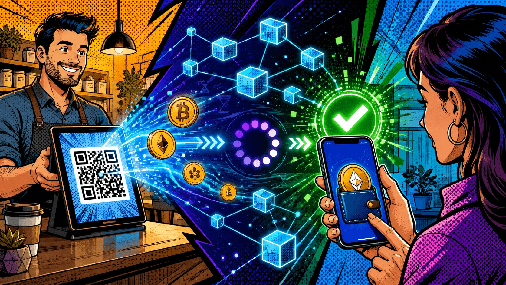 Pagar con Criptomonedas: El Proceso Oculto