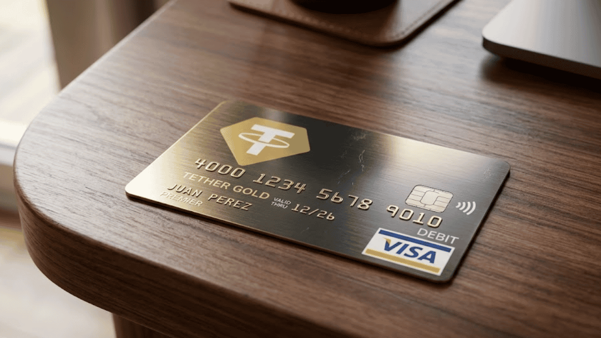Tether y Fasset lanzan tarjeta de oro tokenizado