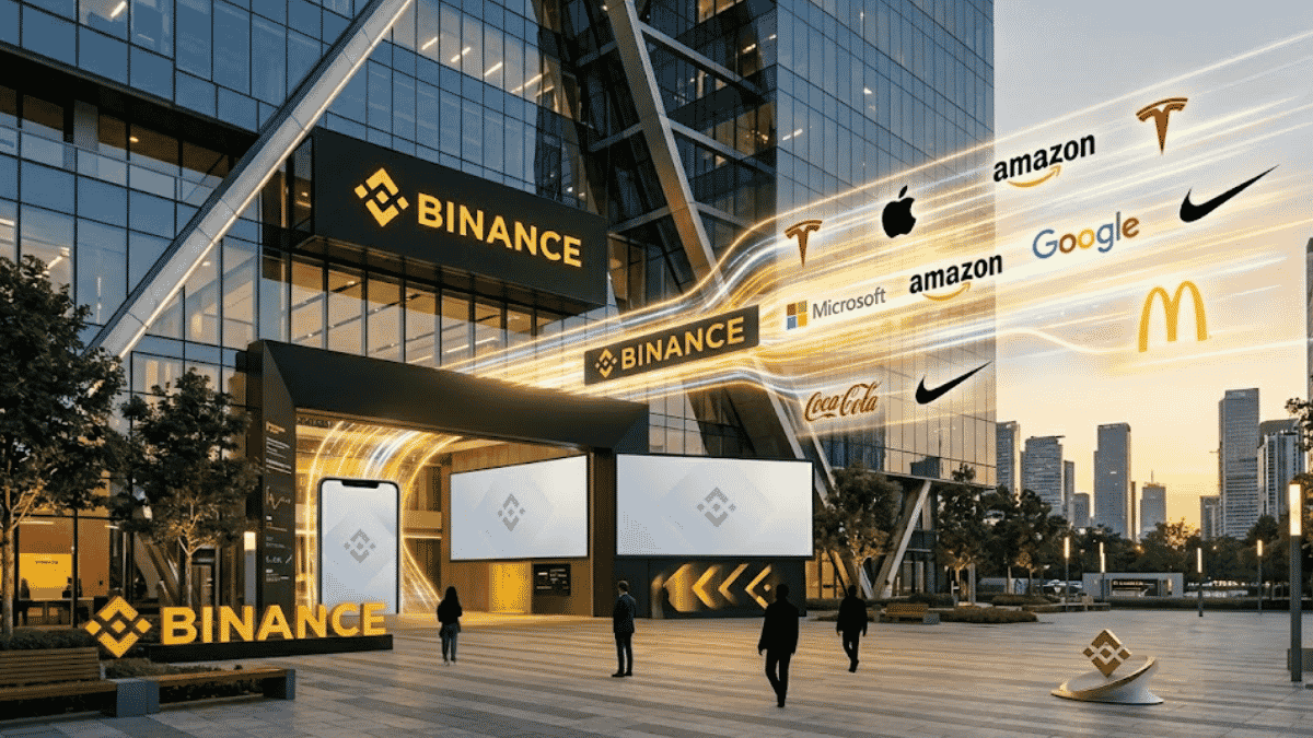 Binance añade trading de acciones a su plataforma